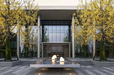 腾升案例鉴赏 | 精工筑境，诗意栖居 永威上和郡售楼部室内外精装工程实景解析